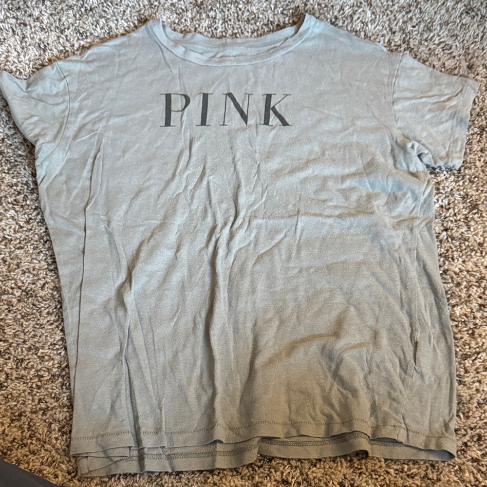PINK Victoria's Secret Heather Gray Tee